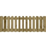 VidaXL Plantenbak verhoogd hekontwerp 150x50x50 cm geïmpregneerd hout