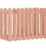 VidaXL Plantenbak verhoogd hekontwerp 100x50x70 cm massief douglashout