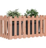 VidaXL Plantenbak verhoogd hekontwerp 100x50x70 cm massief douglashout