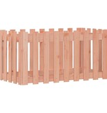VidaXL Plantenbak verhoogd hekontwerp 100x50x50 cm massief douglashout