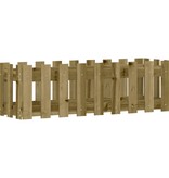 VidaXL Plantenbak verhoogd hekontwerp 100x30x30 cm geïmpregneerd hout