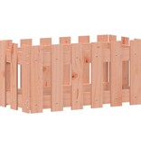 VidaXL Plantenbak met hekontwerp 60x30x30 cm massief dougashout