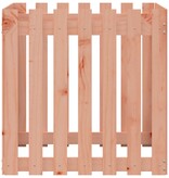 VidaXL Plantenbak met hekontwerp 70x70x70 cm massief douglashout