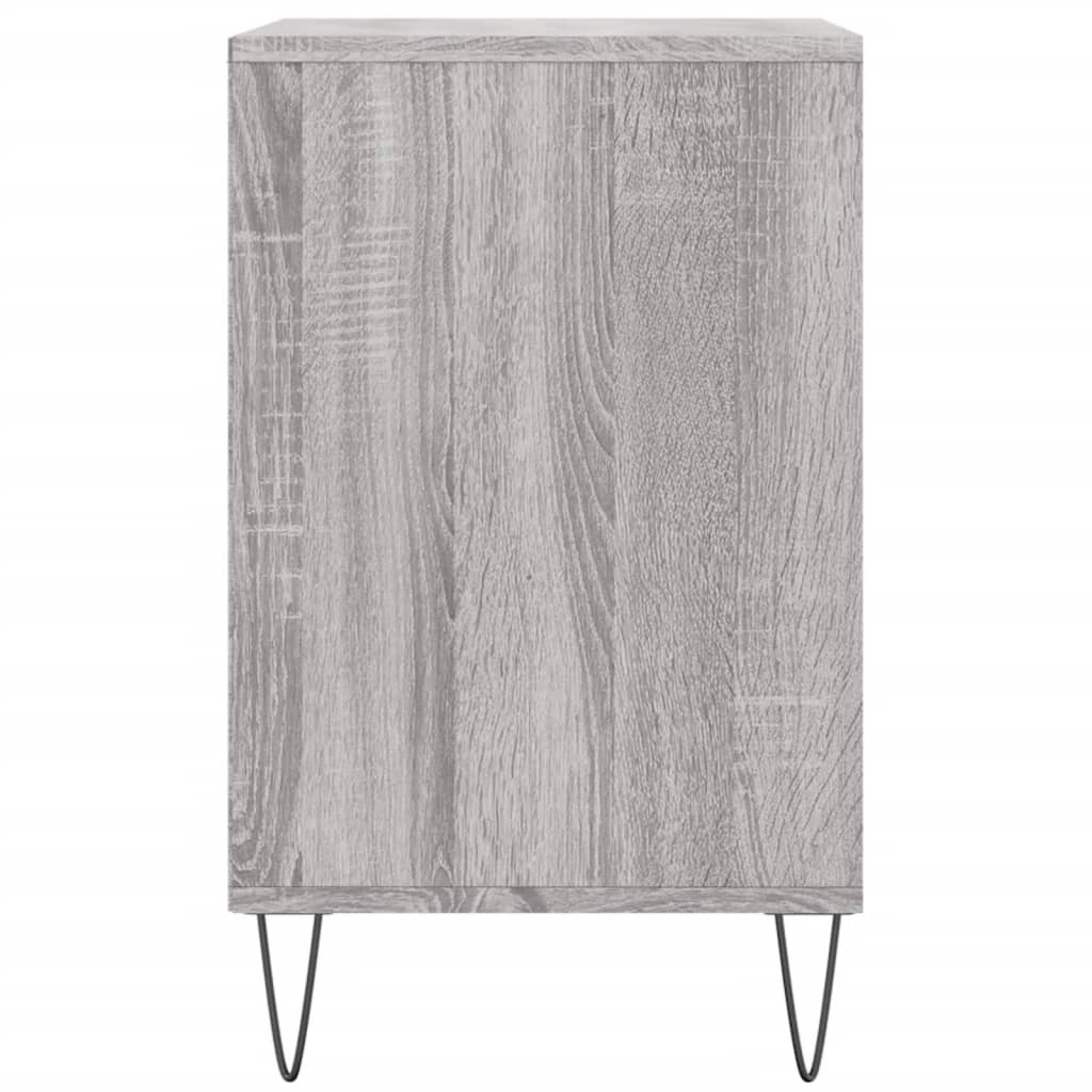VidaXL Schoenenkast 102x36x60 cm bewerkt hout sonoma grijs