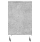 VidaXL Schoenenkast 102x36x60 cm bewerkt hout betongrijs