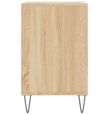 VidaXL Schoenenkast 102x36x60 cm bewerkt hout sonoma eikenkleurig