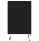 VidaXL Schoenenkast 102x36x60 cm bewerkt hout zwart