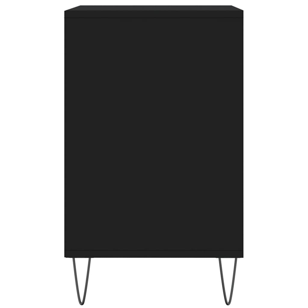VidaXL Schoenenkast 102x36x60 cm bewerkt hout zwart