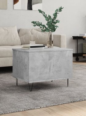 VidaXL Salontafel 60x44,5x45 cm bewerkt hout betongrijs