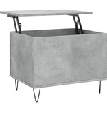 VidaXL Salontafel 60x44,5x45 cm bewerkt hout betongrijs