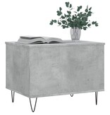 VidaXL Salontafel 60x44,5x45 cm bewerkt hout betongrijs