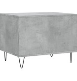 VidaXL Salontafel 60x44,5x45 cm bewerkt hout betongrijs