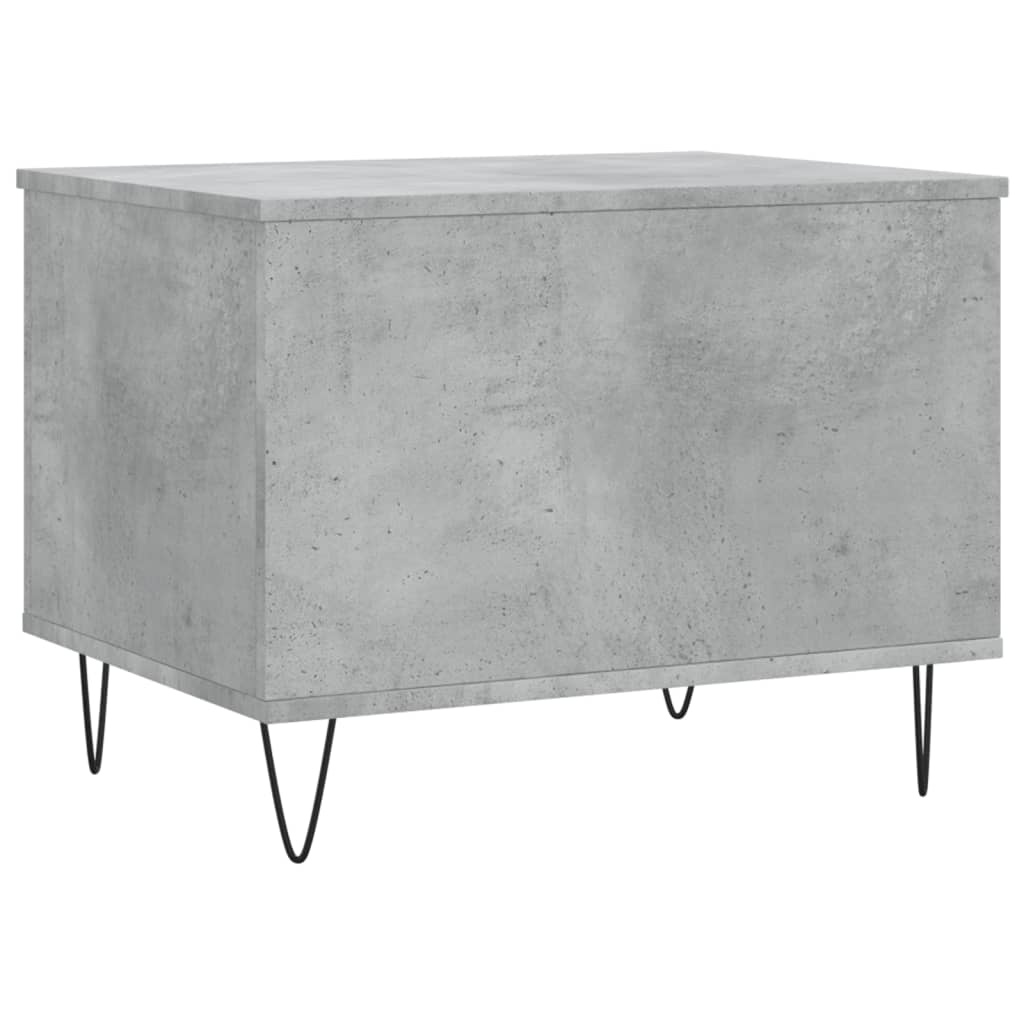 VidaXL Salontafel 60x44,5x45 cm bewerkt hout betongrijs