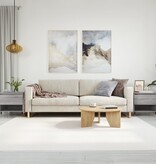 VidaXL Salontafels 2 st 50x46x50 cm bewerkt hout grijs sonoma eiken