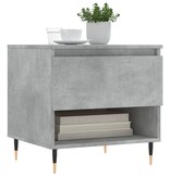 VidaXL Salontafel 50x46x50 cm bewerkt hout betongrijs