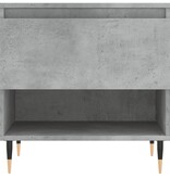 VidaXL Salontafel 50x46x50 cm bewerkt hout betongrijs