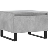 VidaXL Salontafels 2 st 50x46x35 cm bewerkt hout betongrijs