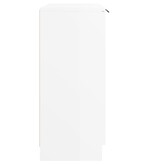 VidaXL Dressoir 60x30x70 cm bewerkt hout hoogglans wit