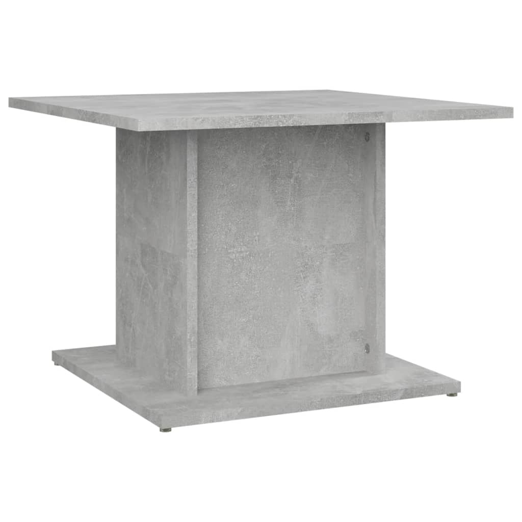 VidaXL Salontafel 55,5x55,5x40 cm spaanplaat betongrijs
