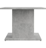 VidaXL Salontafel 55,5x55,5x40 cm spaanplaat betongrijs