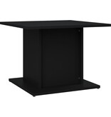 VidaXL Salontafel 55,5x55,5x40 cm spaanplaat zwart