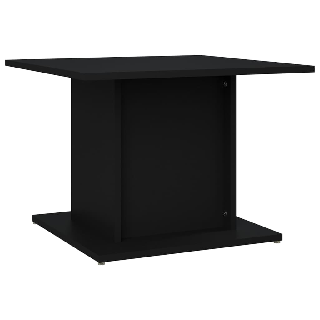 VidaXL Salontafel 55,5x55,5x40 cm spaanplaat zwart