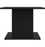 VidaXL Salontafel 55,5x55,5x40 cm spaanplaat zwart