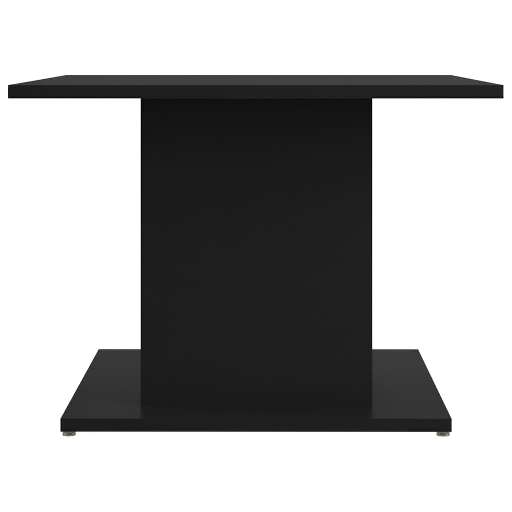 VidaXL Salontafel 55,5x55,5x40 cm spaanplaat zwart