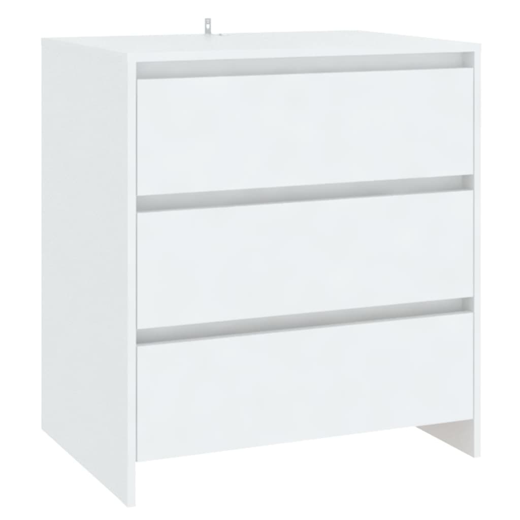 VidaXL Dressoir 70x41x75 cm spaanplaat wit