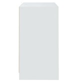 VidaXL Dressoir 70x41x75 cm spaanplaat wit