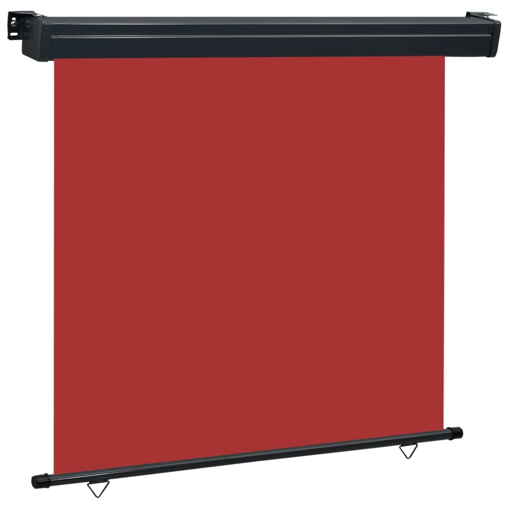 VidaXL Balkonscherm 160x250 cm rood