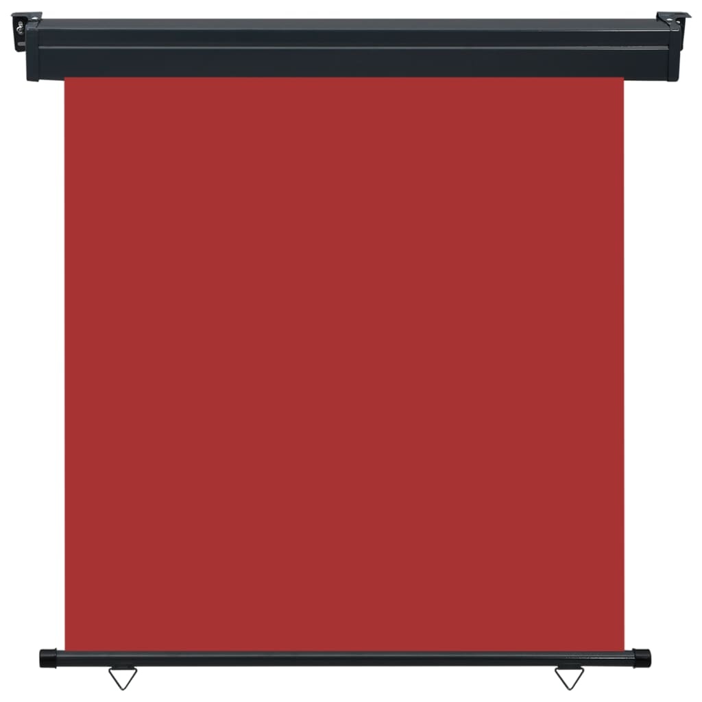 VidaXL Balkonscherm 160x250 cm rood
