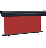 VidaXL Balkonscherm 160x250 cm rood