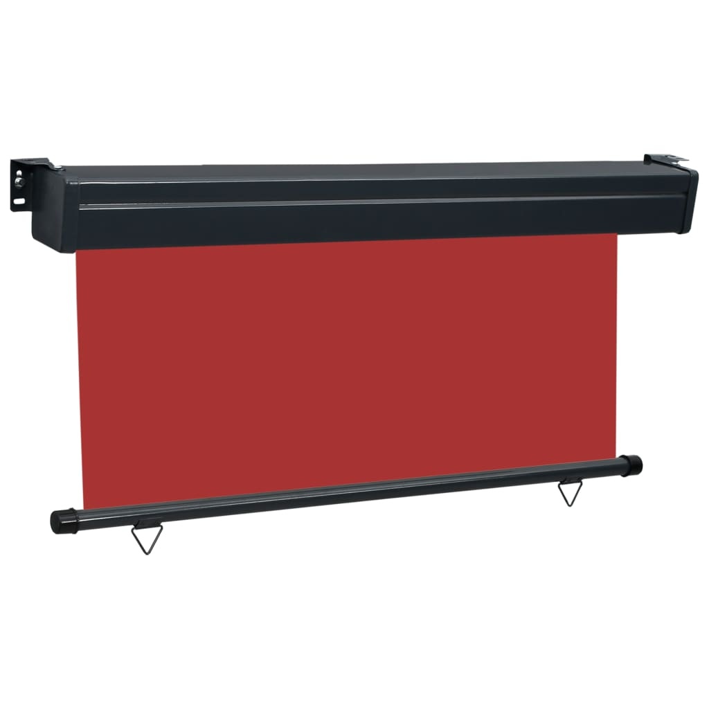 VidaXL Balkonscherm 160x250 cm rood
