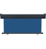 VidaXL Balkonscherm 160x250 cm blauw