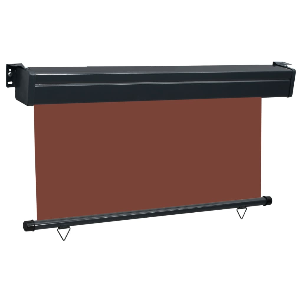 VidaXL Balkonscherm 140x250 cm bruin