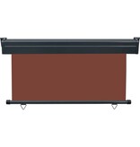 VidaXL Balkonscherm 140x250 cm bruin