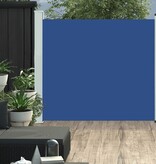 VidaXL Tuinscherm uittrekbaar 170x300 cm blauw