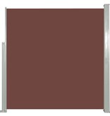 VidaXL Windscherm uittrekbaar 140x300 cm bruin