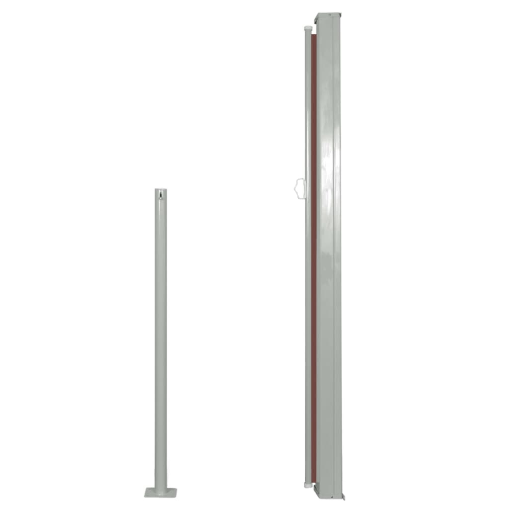 VidaXL Windscherm uittrekbaar 140x300 cm bruin