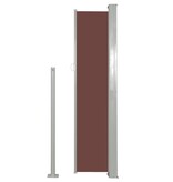 VidaXL Windscherm uittrekbaar 140x300 cm bruin