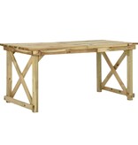 vidaXL Tuintafel 160x79x75 cm hout