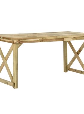 vidaXL Tuintafel 160x79x75 cm hout