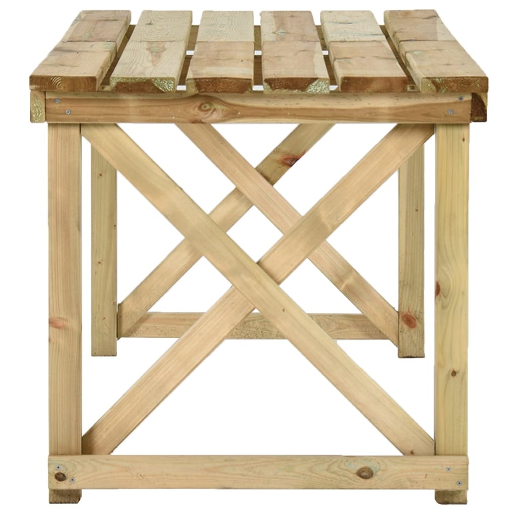 VidaXL Tuintafel 160x79x75 cm hout