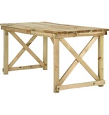 VidaXL Tuintafel 160x79x75 cm hout