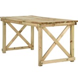 vidaXL Tuintafel 160x79x75 cm hout