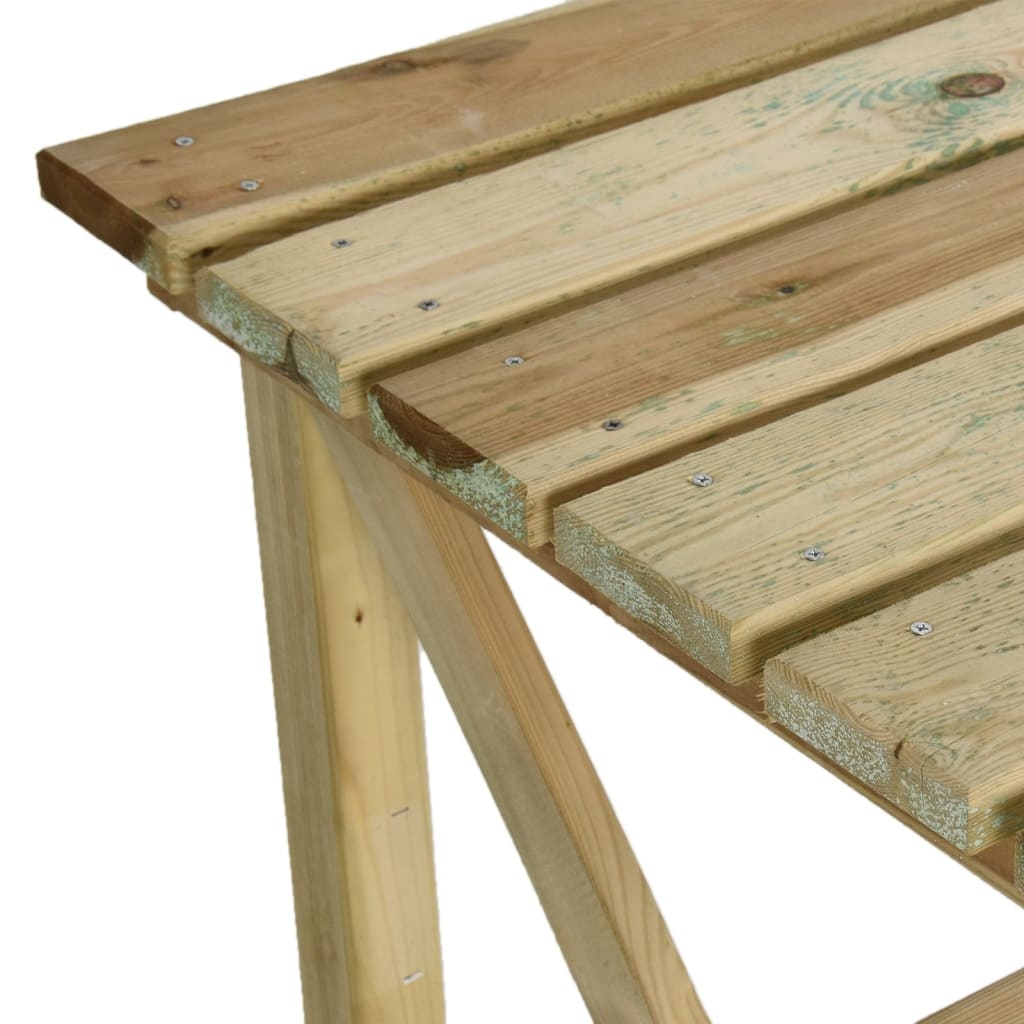VidaXL Tuintafel 160x79x75 cm hout