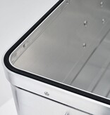 vidaXL Opbergbox COMFORT 6 L aluminium