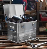 vidaXL Opbergbox COMFORT 48 L aluminium
