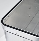 vidaXL Opbergbox COMFORT 48 L aluminium